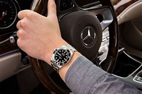 rolex mercedes hand